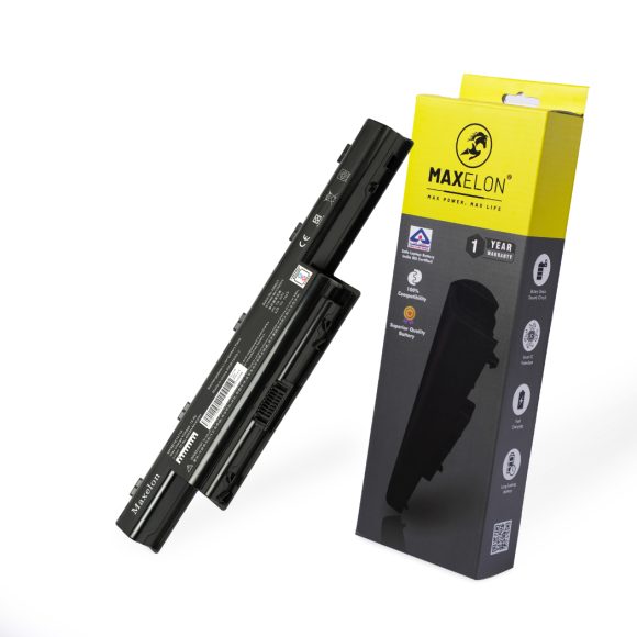 Maxelon Battery for Acer Aspire 4560 4625 4750G 4752G 4738 4741 5250 5251 5152 5750 5755 E1-531, E1571 - Image 3