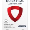 Quick Heal | Antivirus Pro | 1 user | 1 Year | AI Based Device Security for Laptop | Email and Browsing Protection (Email Delivery in 1 Hour- No CD)
