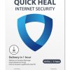 Quick Heal Internet Security Latest Version - 10 PCs, 3 Years |AI Based Device Security for Windows Pc | Internet and Banking Protection (Email Delivery in 1 Hour- No CD)