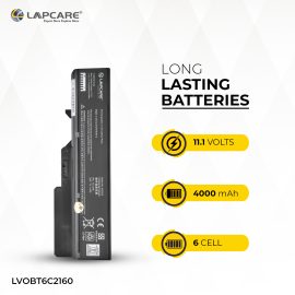 Lapcare-G460 Battery Compatible for Lenovo G465 G470 G475 G560 G565 G570 B470 B570 IdeaPad V360 V370 V470 V570 Z370 Z460 Z465 Z470 Z475 Z560 Z570 Z575 L09S6Y02 L08S6Y21 L09C6Y02 L09L6Y02